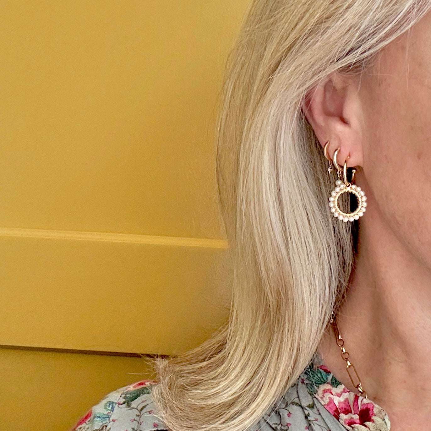 Olive Green Peridot Mini Charms (extra charms for CKC mini hoop & charm set)