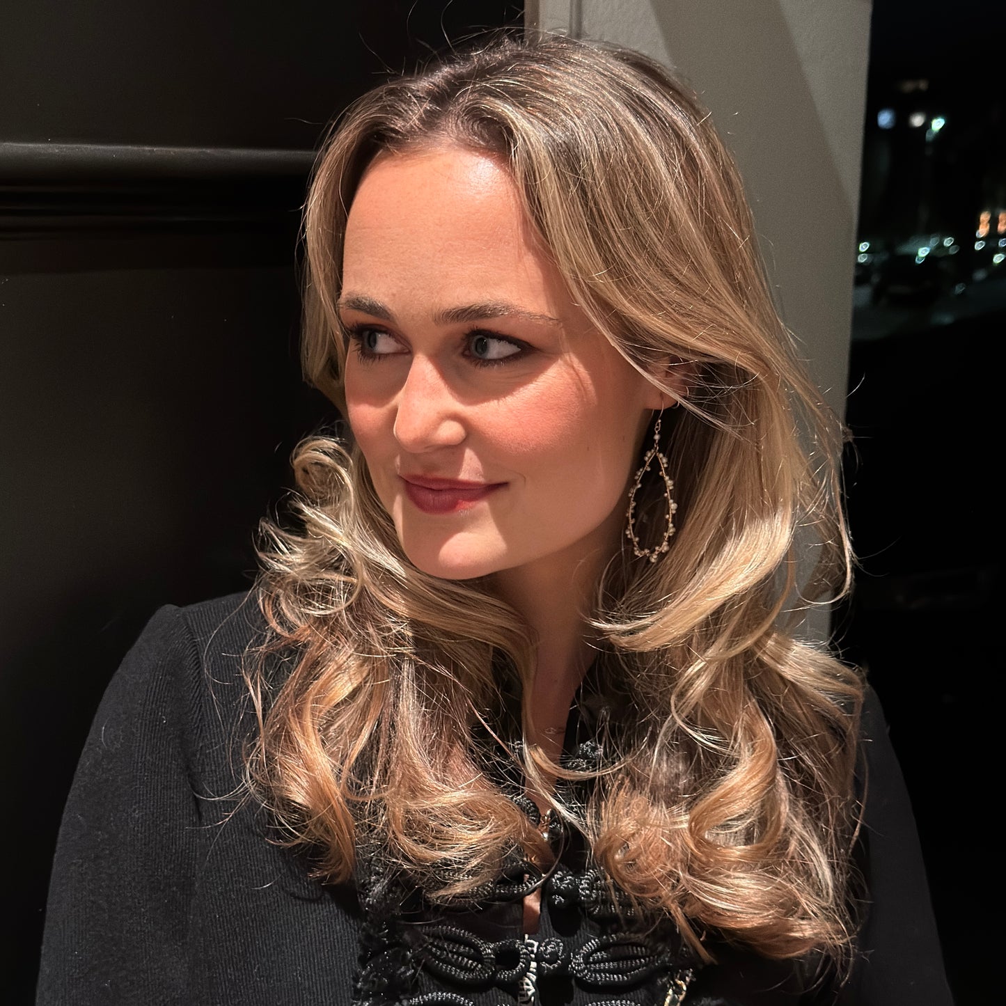 Freshwater Pearl Wrapped Maxi Teardrop Earrings