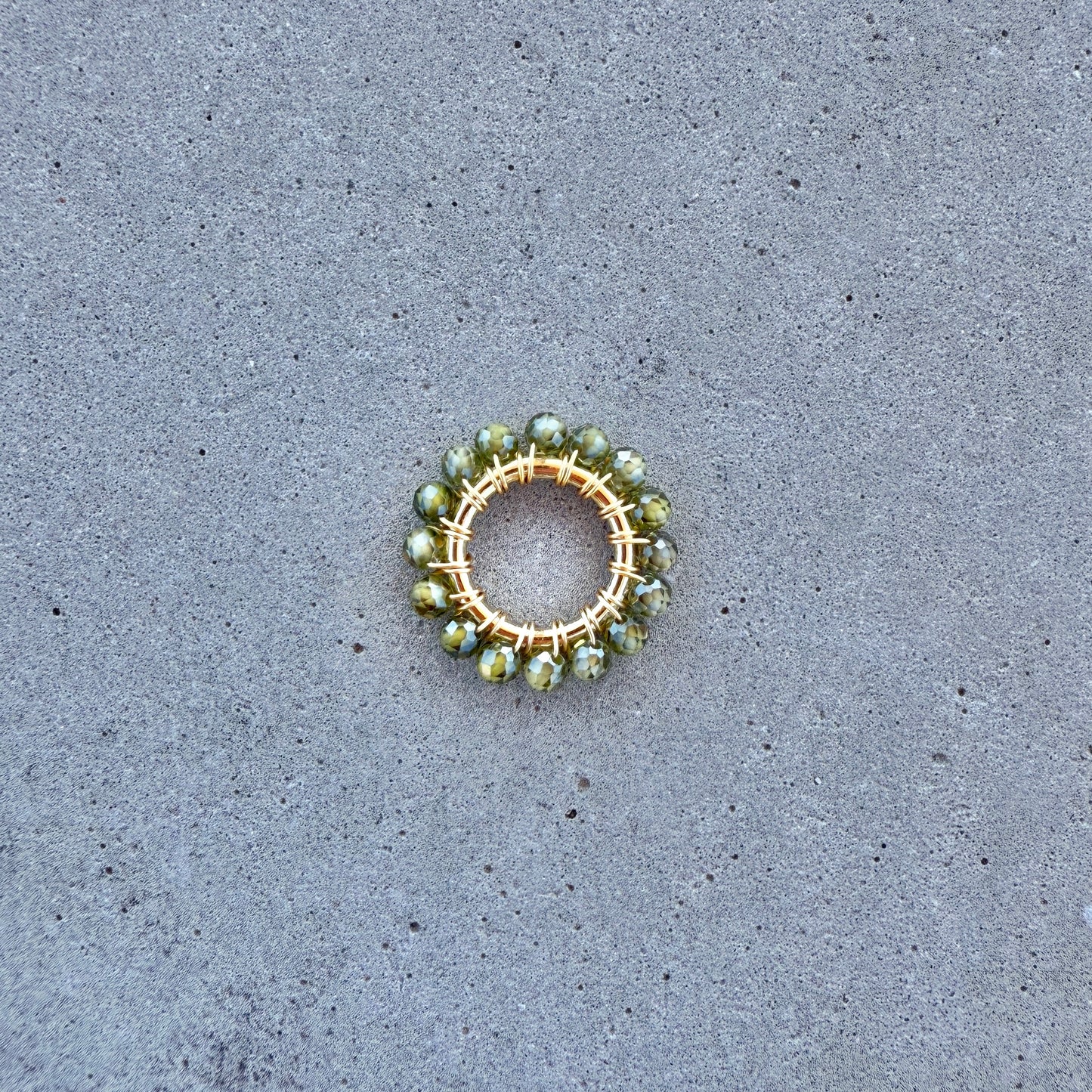Olive Green Peridot Mini Pendant For Necklace Chain