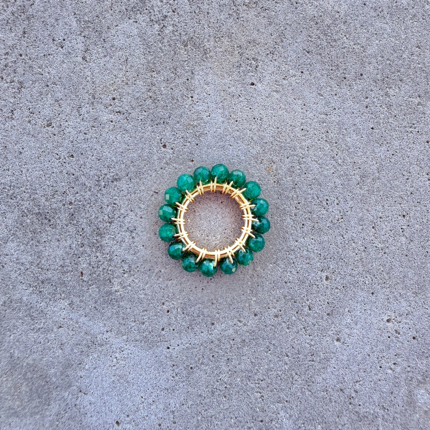 Mid Emerald Green Jade Mini Pendant For Necklace Chain