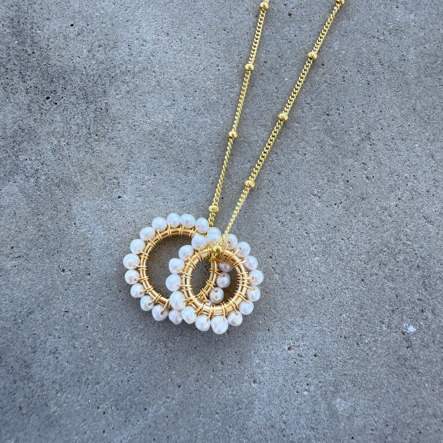 Freshwater Pearl Mini Pendant For Necklace Chain