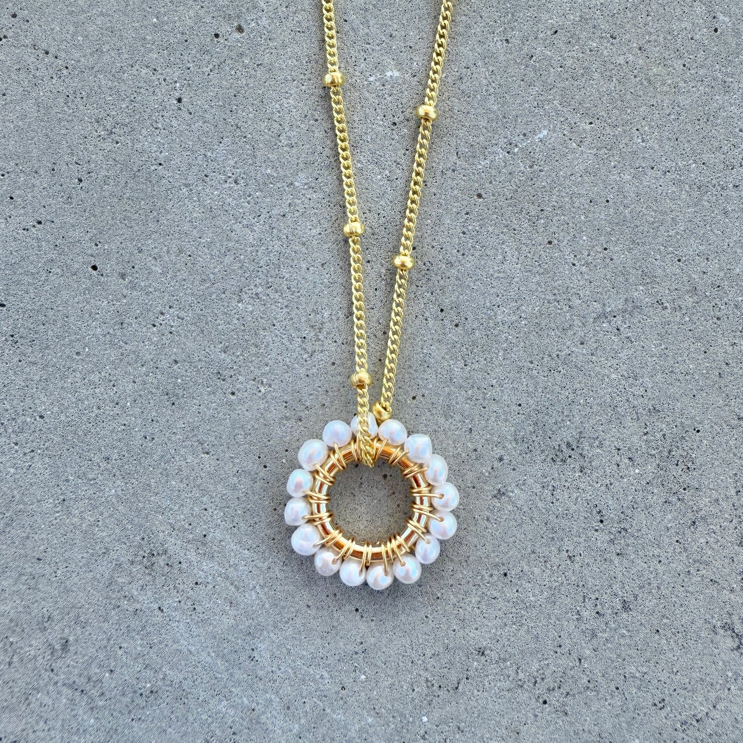 Freshwater Pearl Mini Pendant For Necklace Chain