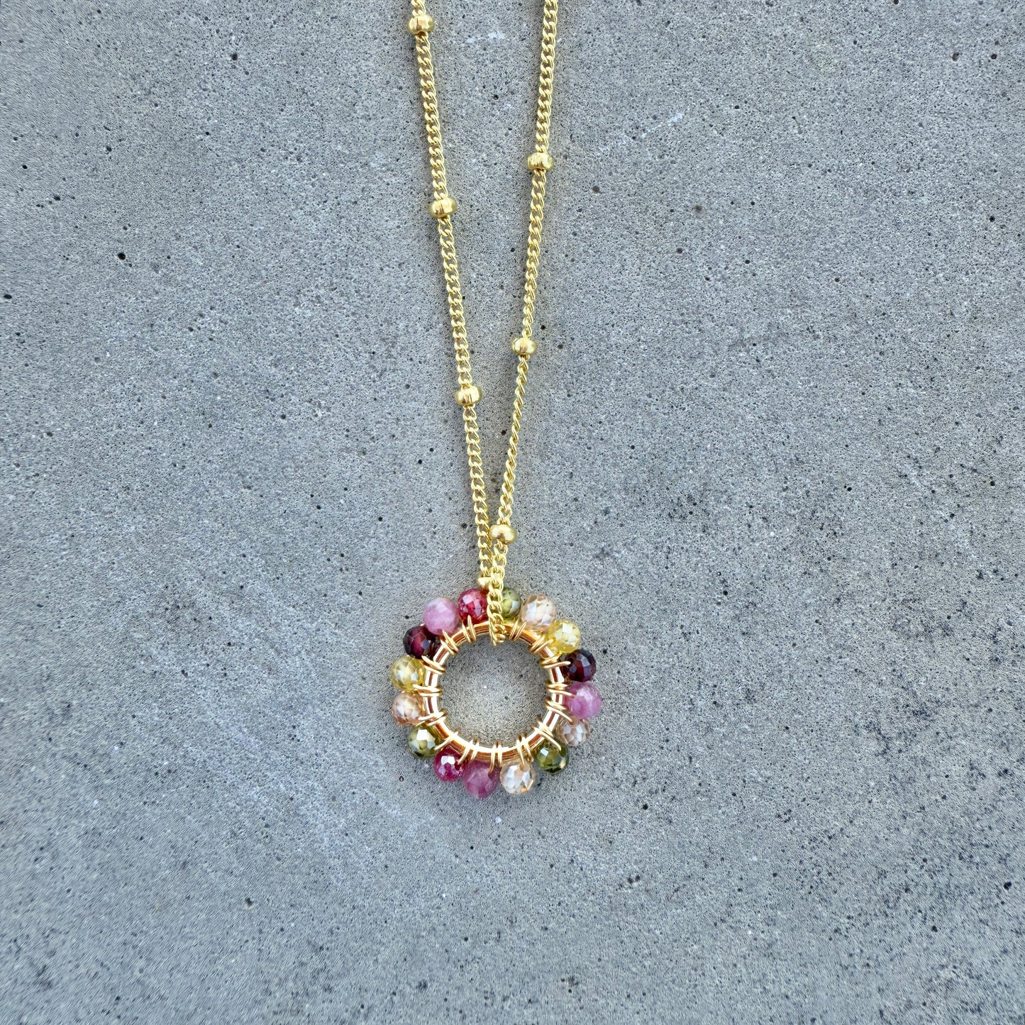Autumn Berry Mini Pendant For Necklace Chain