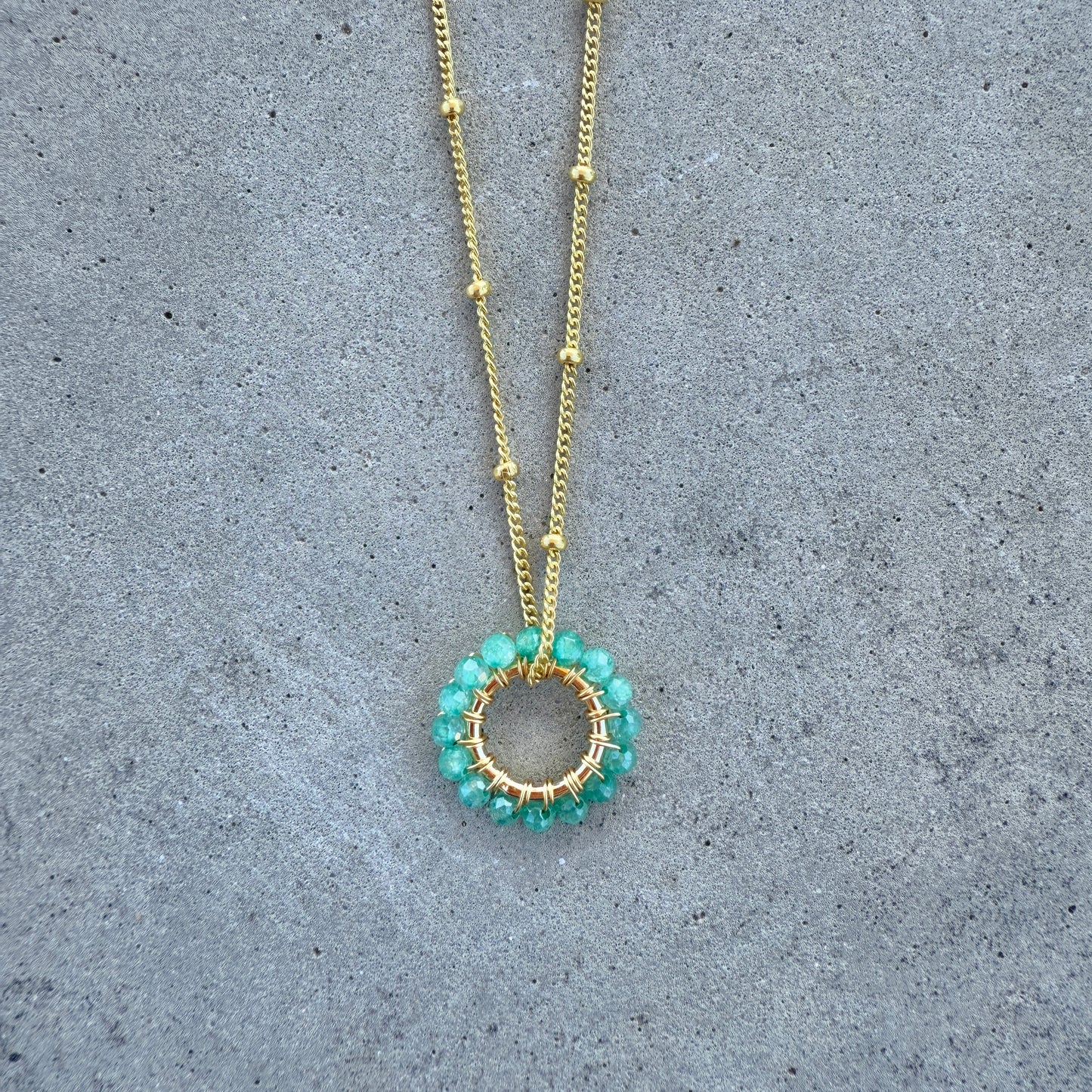 Mint Green Jade Mini Pendant For Necklace Chain
