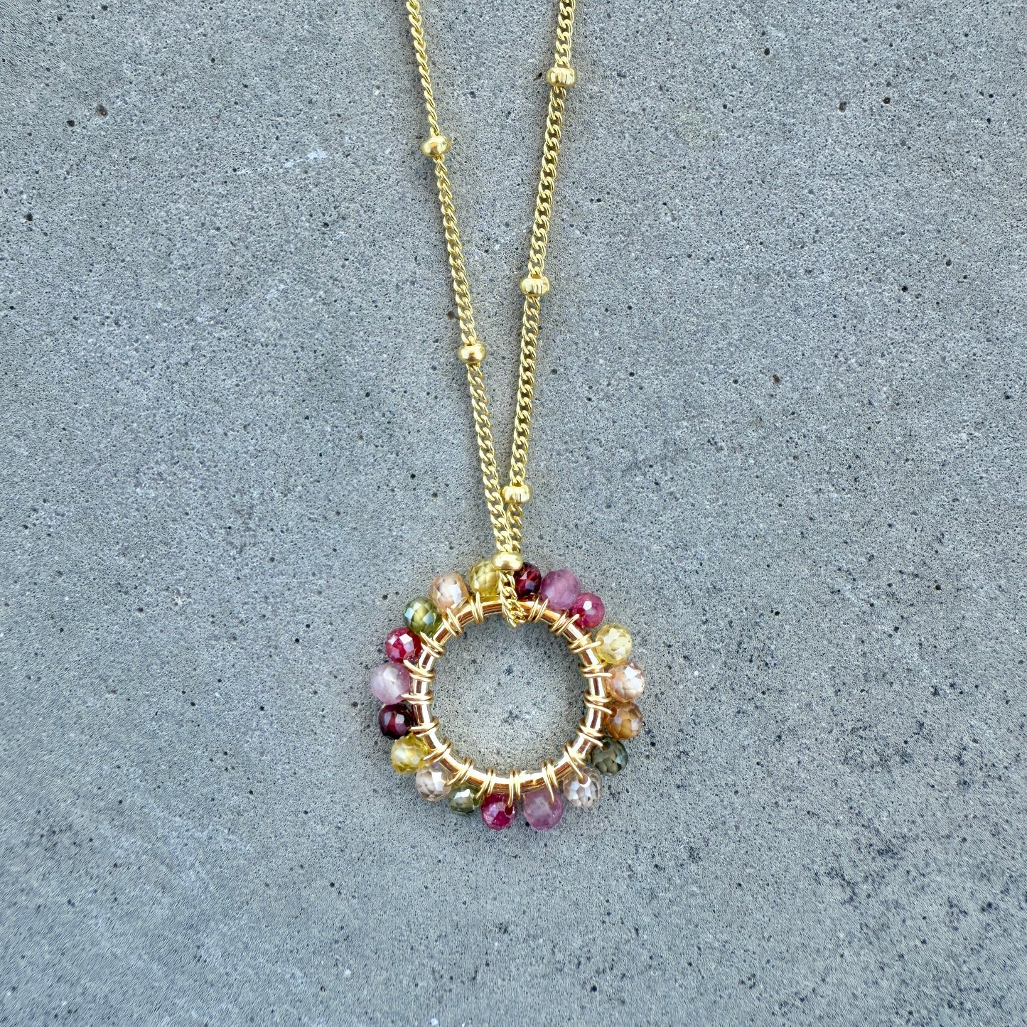 Autumn Berry Midi Pendant For Necklace Chain