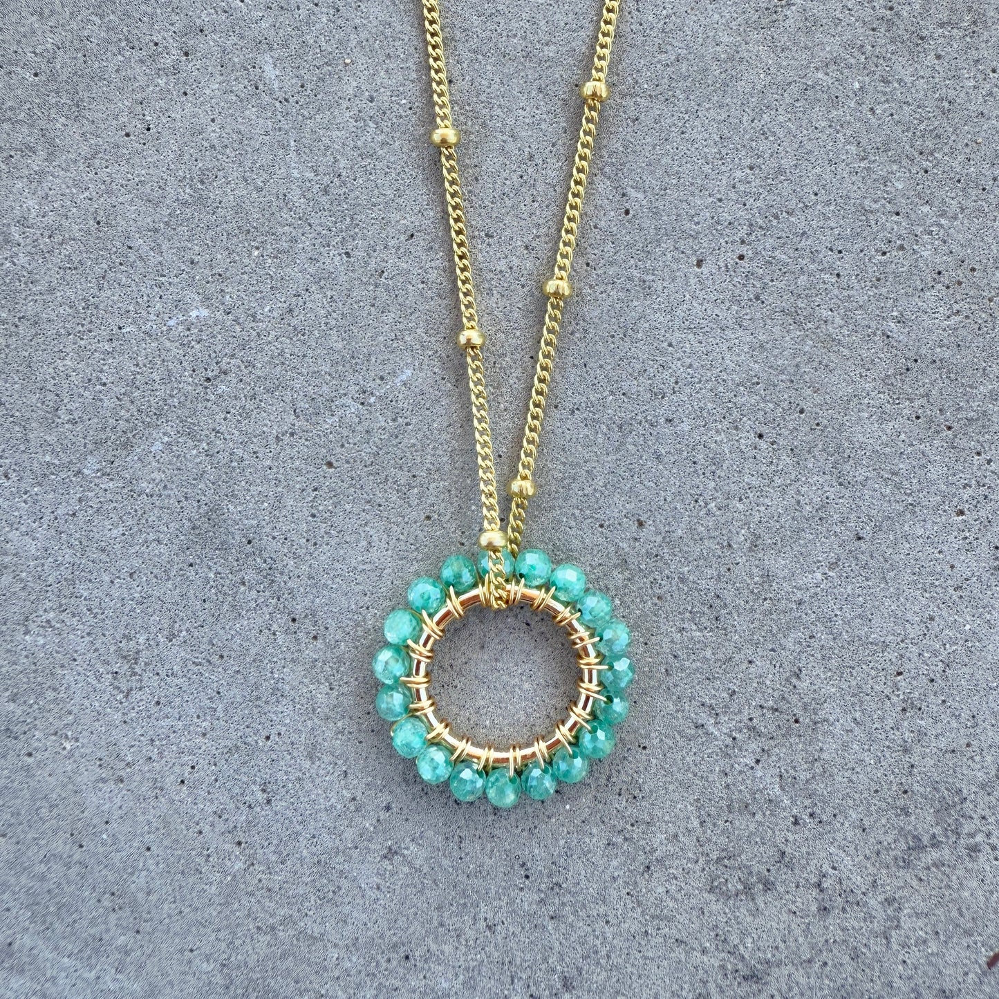 Mint Green Jade Midi Pendant For Necklace Chain