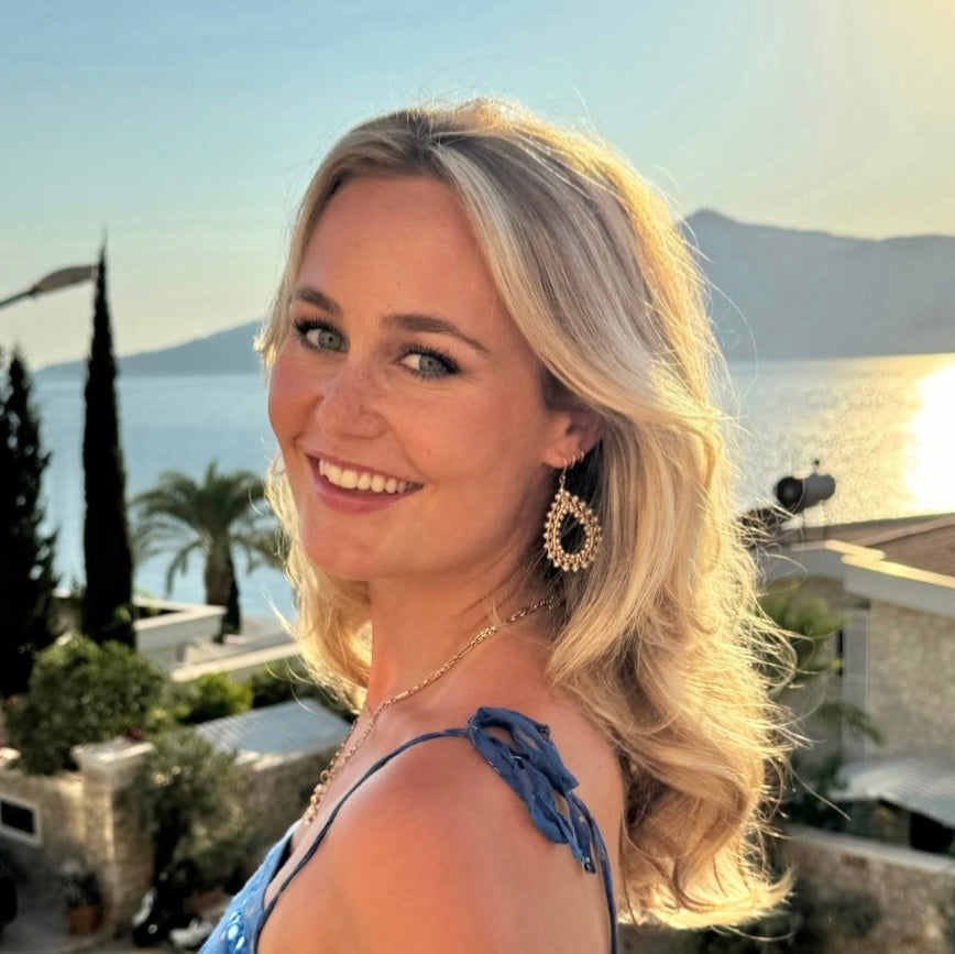 Freshwater Pearl Maxi Rolo Teardrop Beaded Earrings