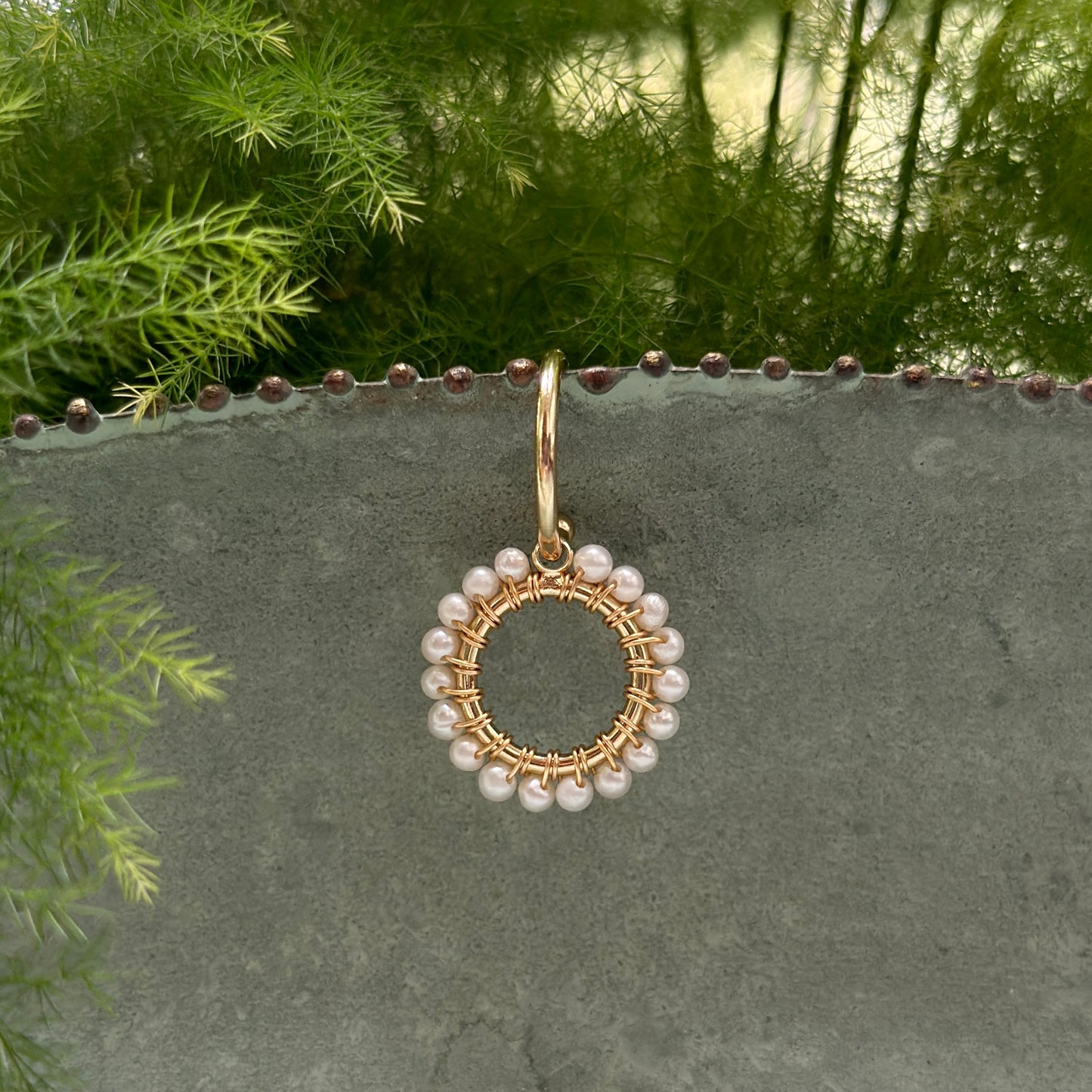 Mini Hoop Earrings + Charms