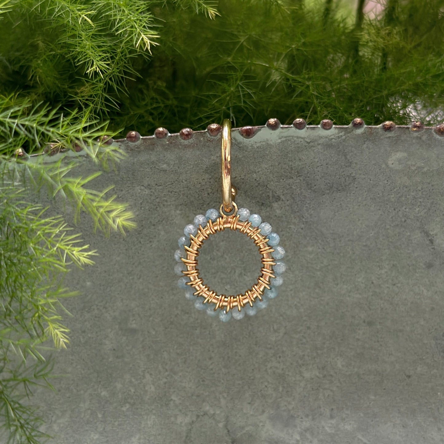 Mini Hoop Earrings + Charms