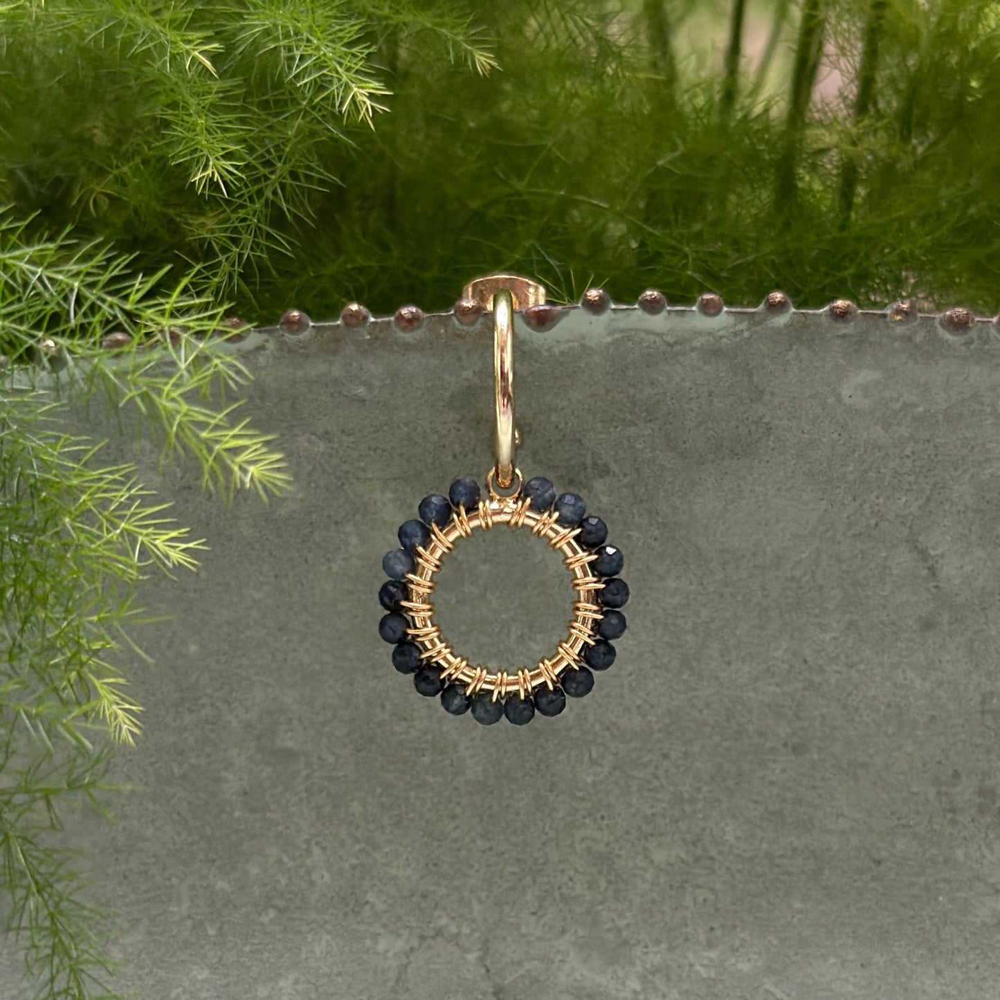 Mini Hoop Earrings + Charms