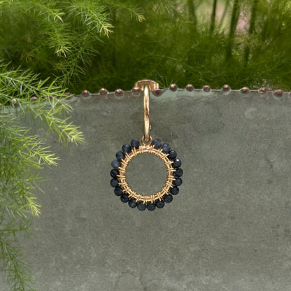 Mini Hoop Earrings + Charms