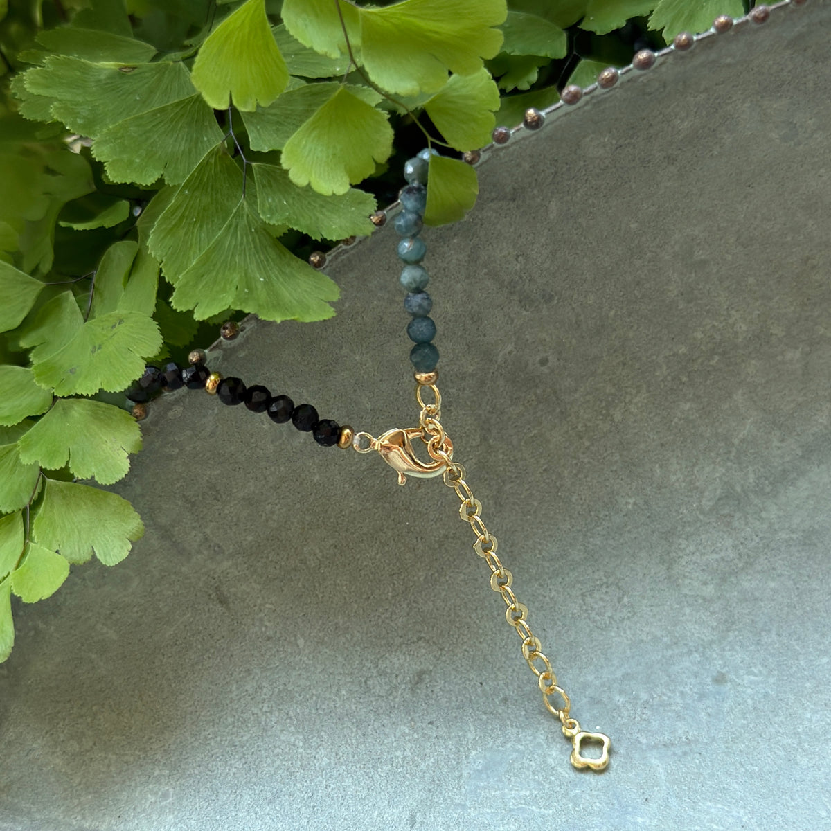 Winter Blue Tourmaline Gemstone Necklace