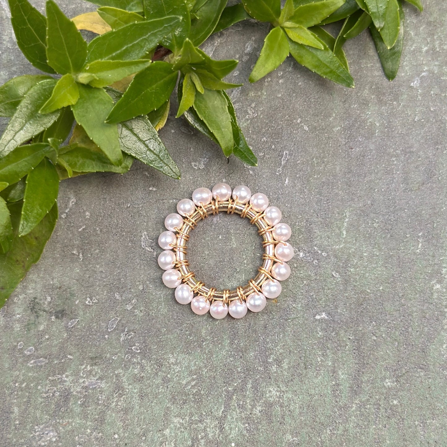 Freshwater Pearl Midi Pendant For Necklace Chain
