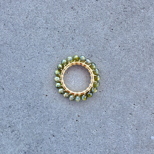 Olive Green Peridot Midi Pendant For Necklace Chain