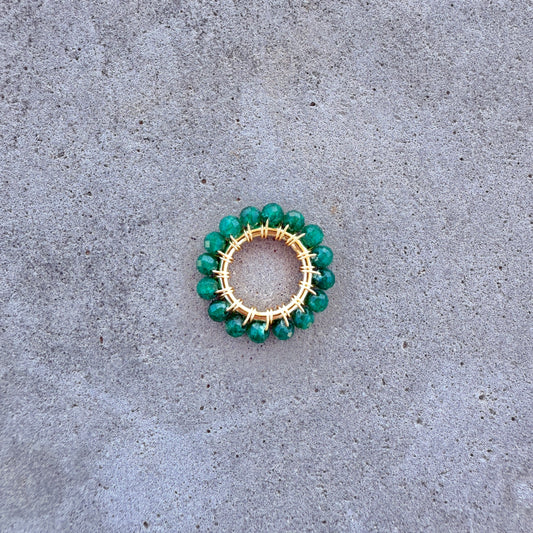 Mid Emerald Green Jade Mini Pendant For Necklace Chain