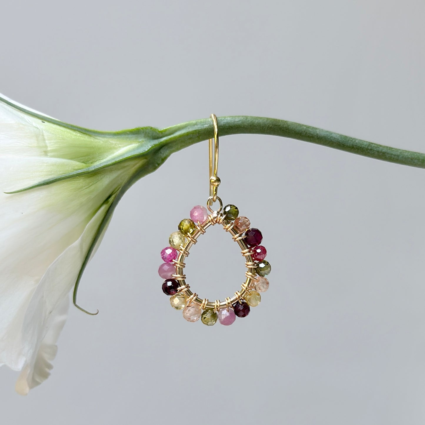 Berry Mini Teardrop Earrings
