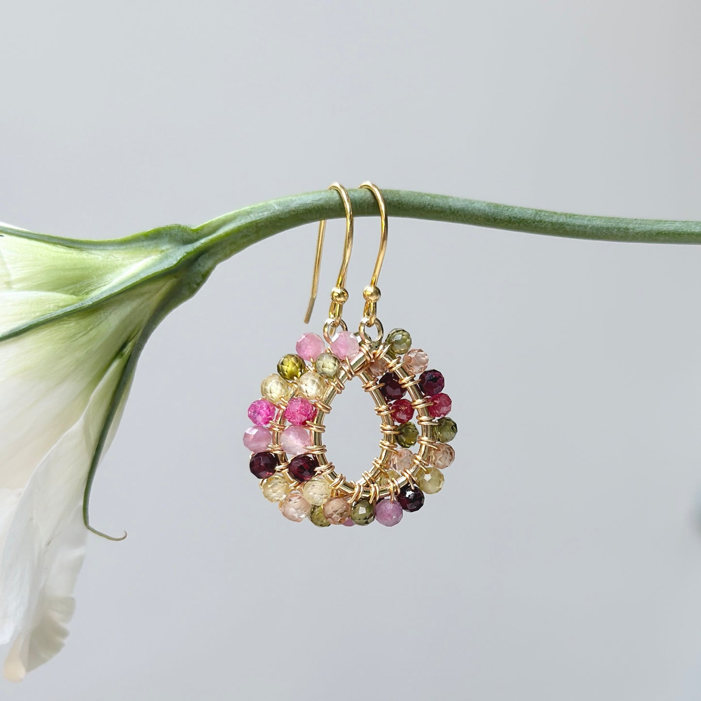 Berry Mini Teardrop Earrings