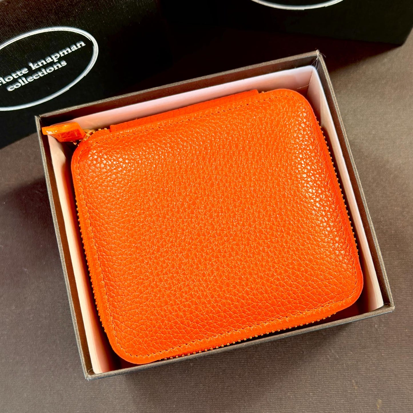 ITALIAN LEATHER TRAVEL JEWELLERY BOX